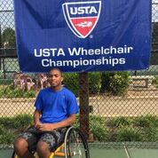 Kiland at the USTA Wheelchair Championships