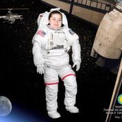 Margaret as an astronaut