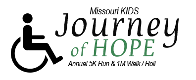 Missouri KIDS Journey of Hope 5K Run 1M Walk-Roll Event Logo